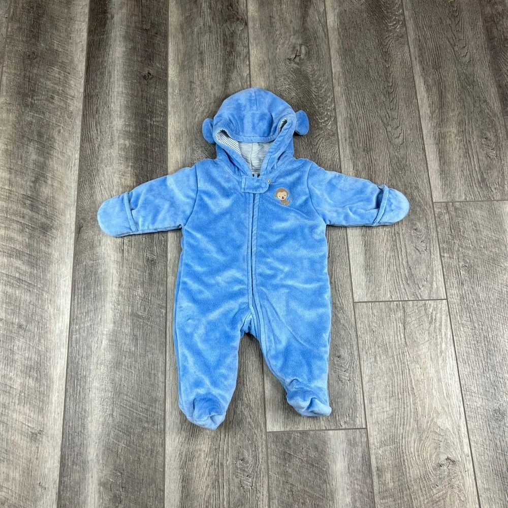 Carters Baby Blue Winter Suit